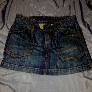 Denim skirt